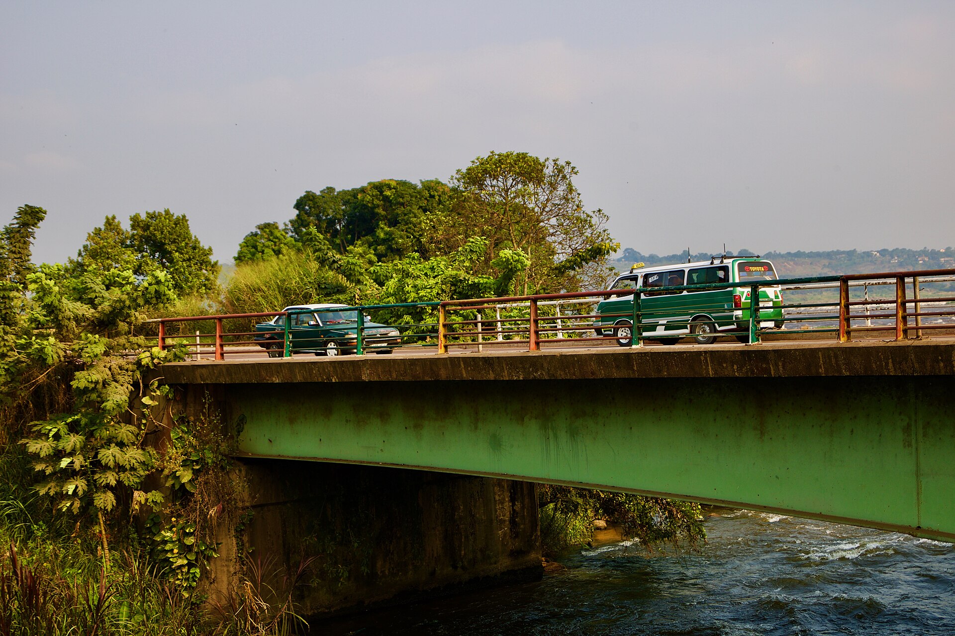 Le pont du Djoué, Brazzaville