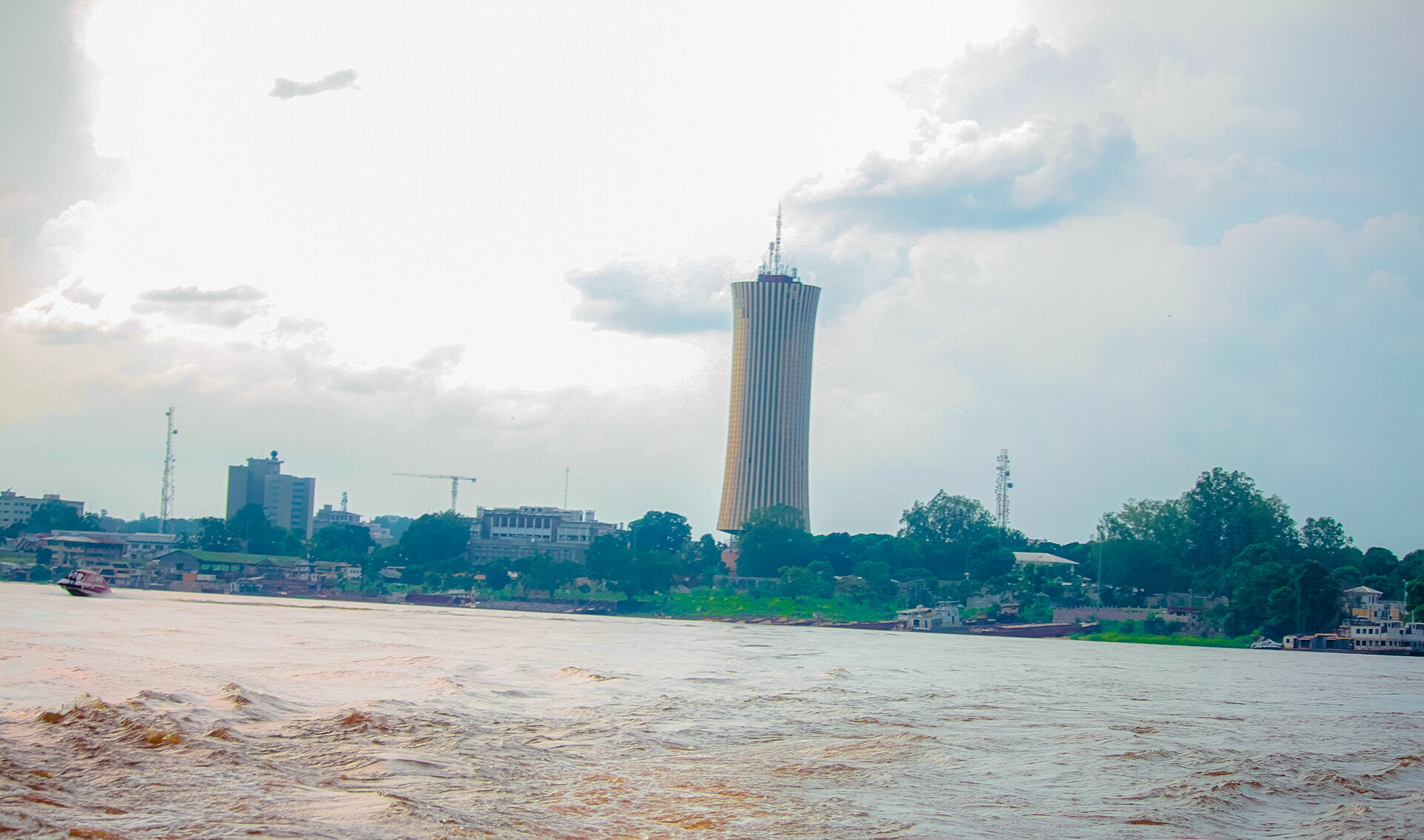 La tour Nabemba, à Brazzaville